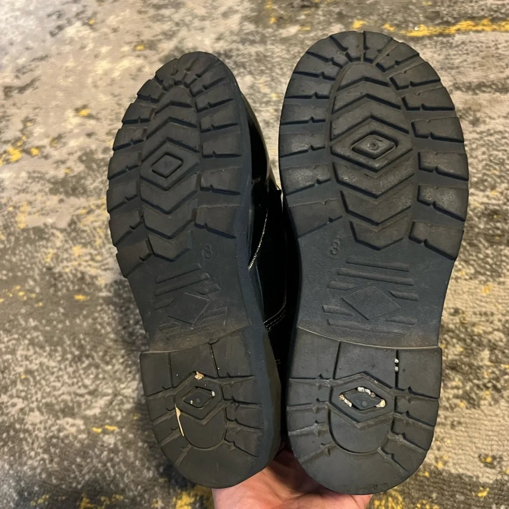 Black Patent Kids Boots